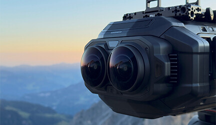 ROAM 180 dual fisheye VR camera rig